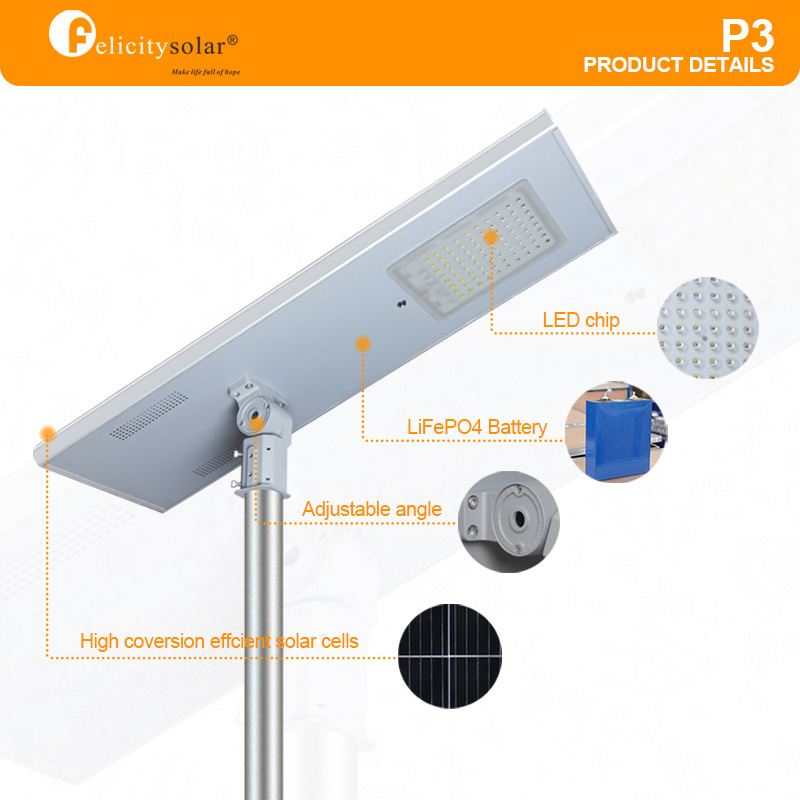 all in one solar street light