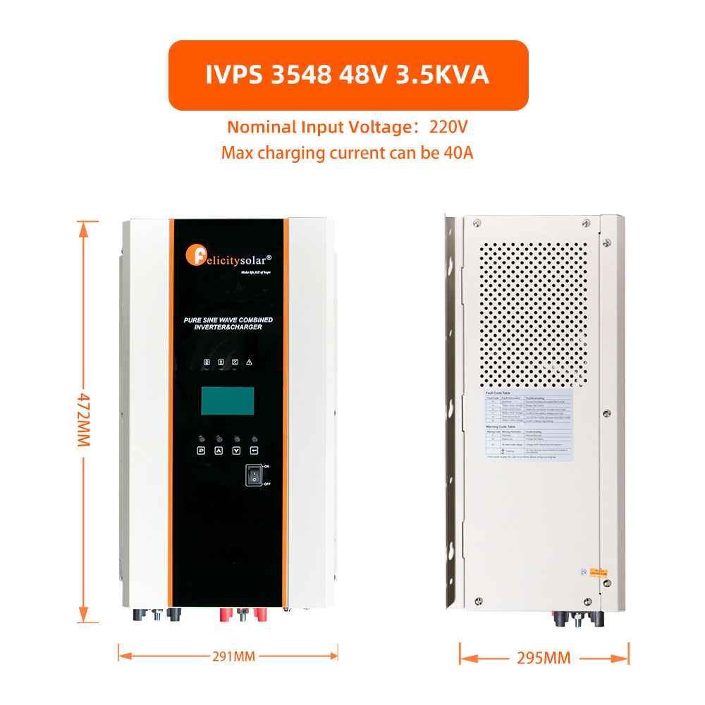 Low Frequency UPS Inverter For Back Up Solar System